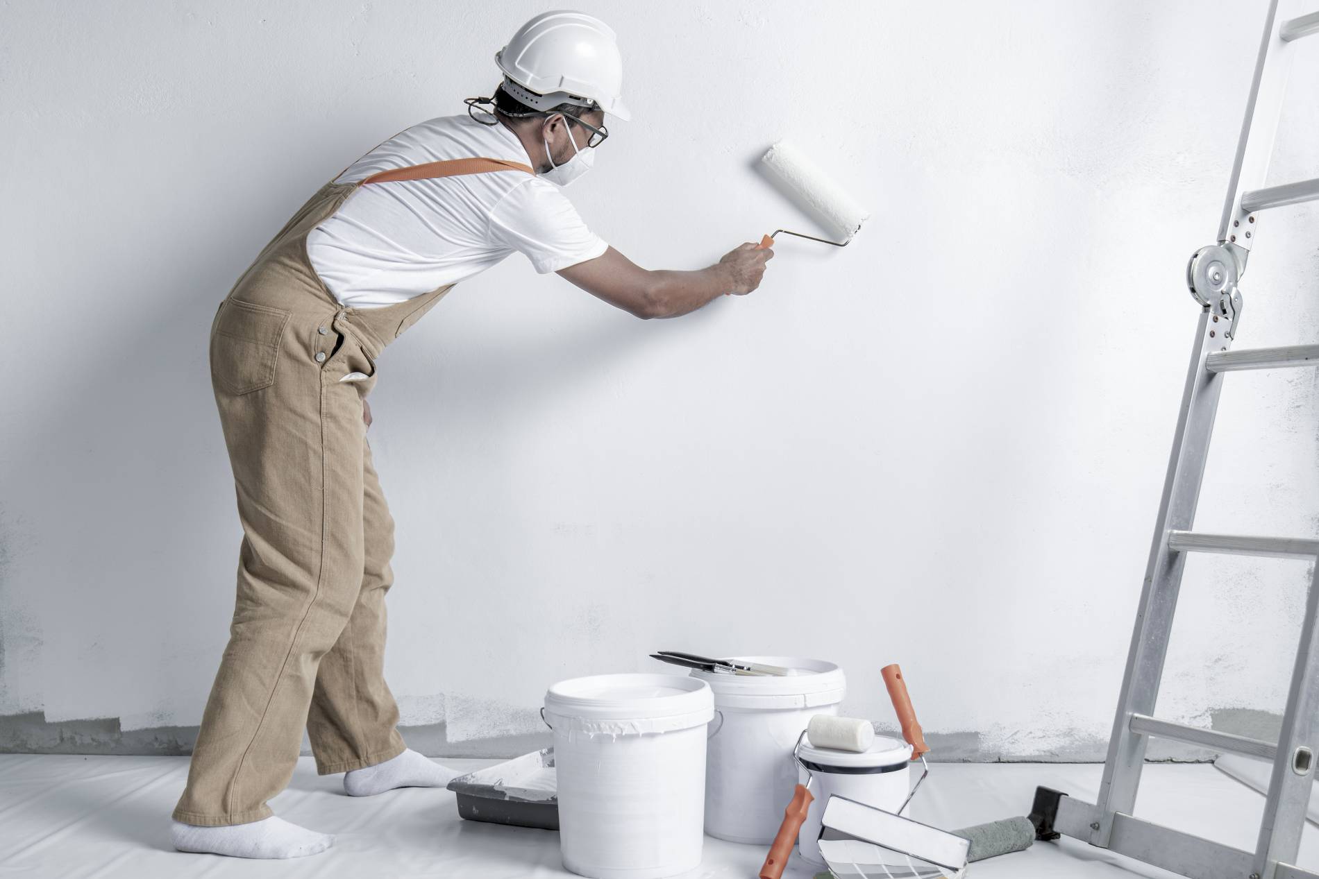 Travaux de de peinture intérieure et extérieure
